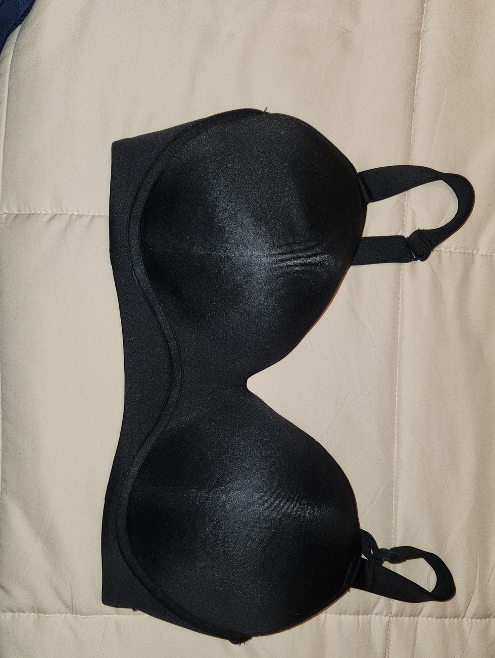 Cacique Black Smooth T-Shirt Bra - Molded Cups